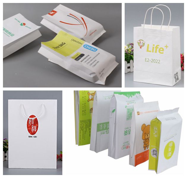 Grade A Printable 100g 120g Bleach Kraft Paper For Packing / Wrapping 1200mm