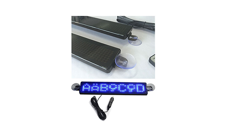 Remote Control Moving Advertising P6 Car Mini LED Display
