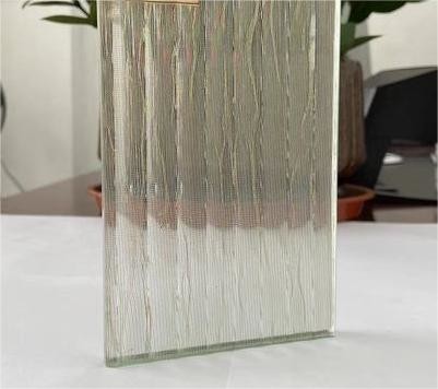 10mm Speciality Glass Laminated Wired Glass Smooth Surface