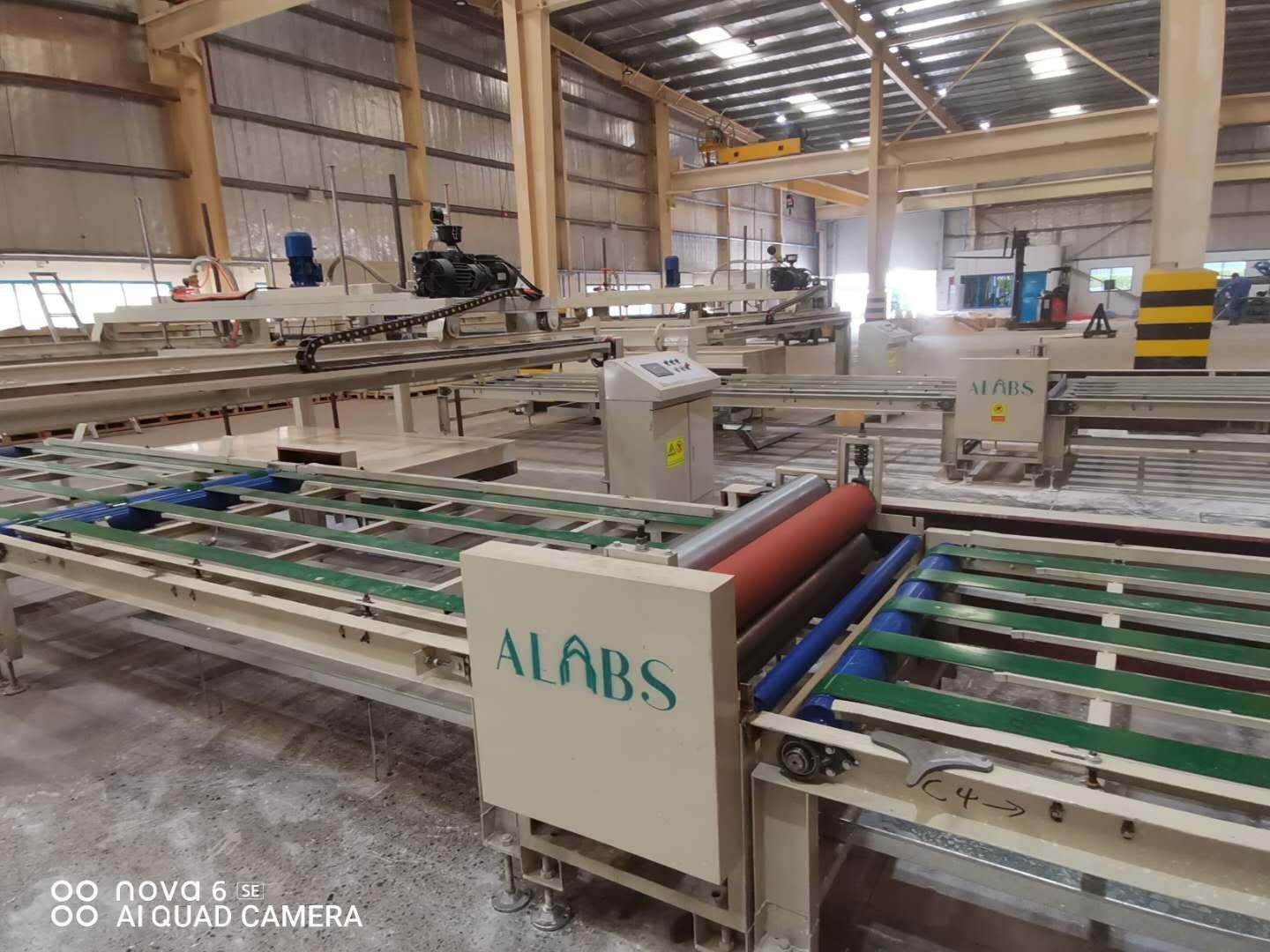 Fully Automatic Mgo Board Door Core Frame Vacuum Forming Machinery