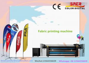 China 6kw Tent Fabric / Flag Fabric Printing System With High Resolution on sale
