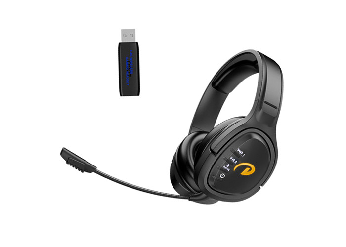 2dBm Wireless Gaming Headset With Mic 10m Connect distance