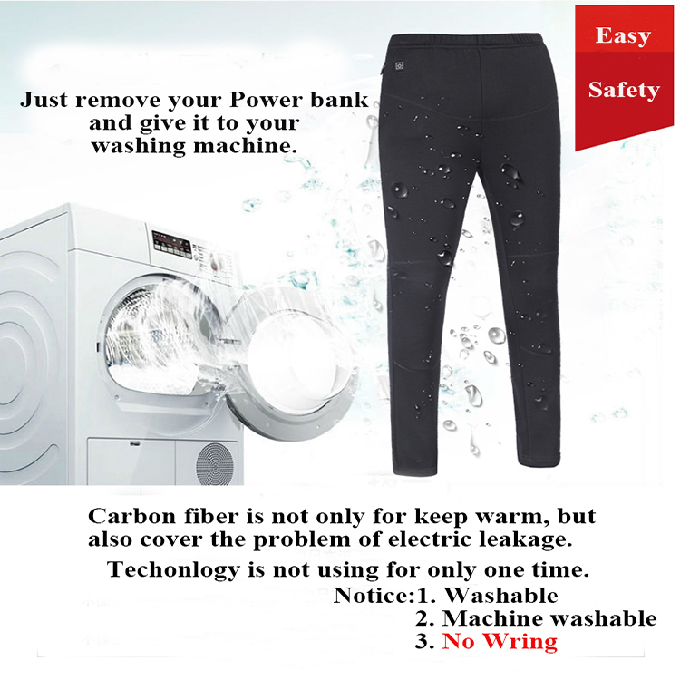 Cold Weather Riding Heated Motorcycle Pants Anti Static