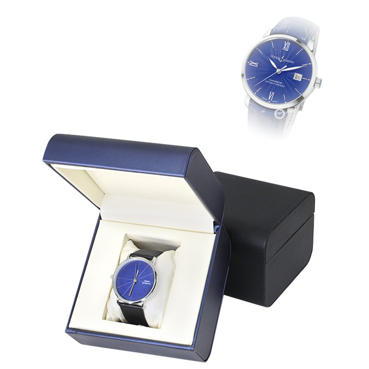 Luxury Hinged Lid Watch Jewelry Packaging Box