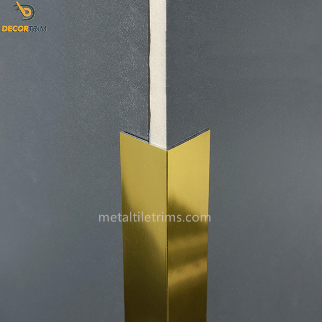 Tile Accessories Trim Wall Corner Protector Strips Tile Edge Trim 90 Degree L Shaped