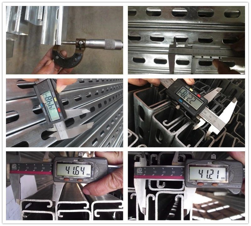 Galvanized Strut Channel 41X41/C Channel/Unistrut/ Seismic Bracing/Seismic Bracket