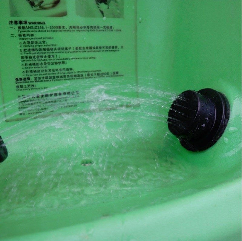 14 gallon 53L Versatile portability emergency eyewash station ,ABS portable eye wash station, plastic emergency eye wash