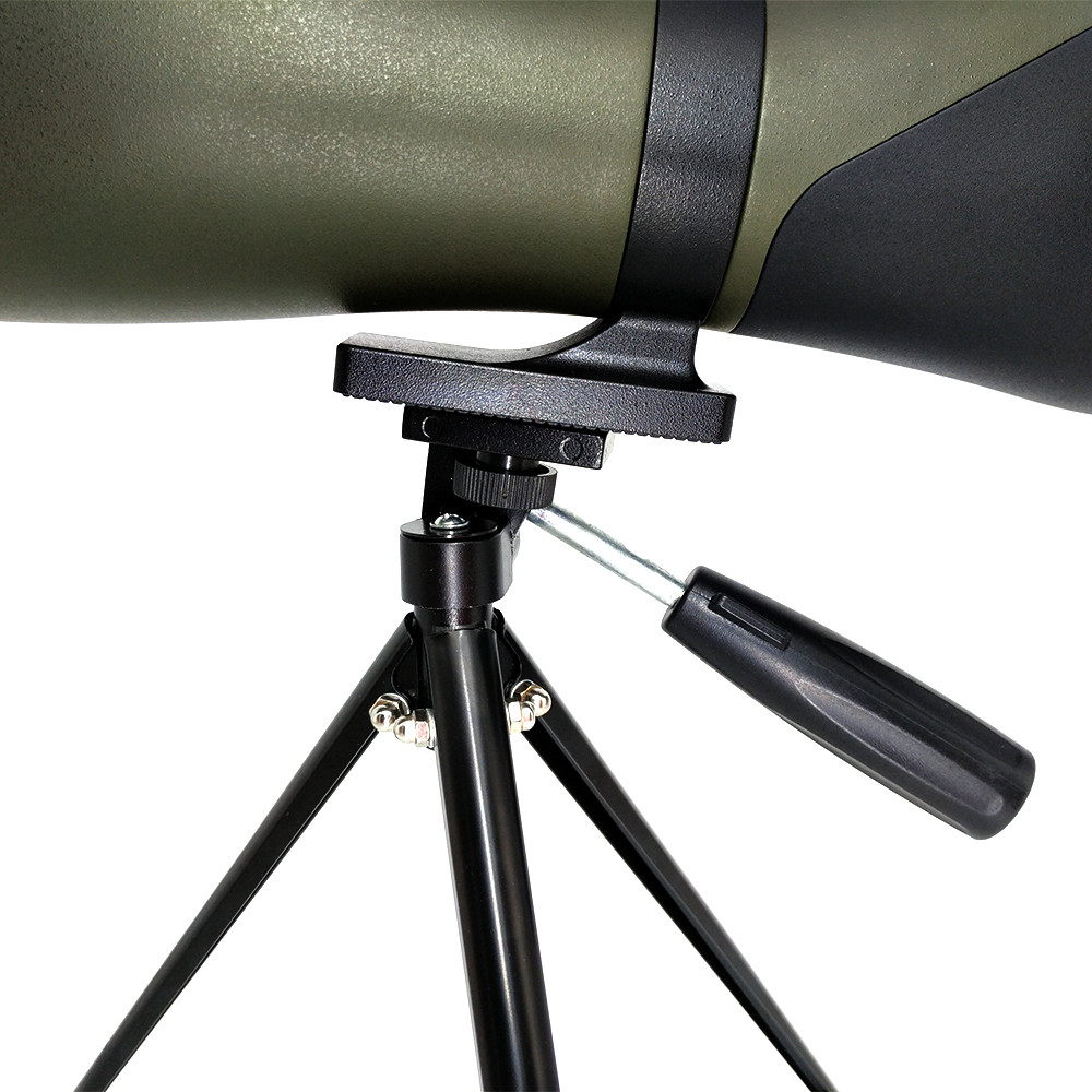 Updated 20-60x80 BAK4 Angled Telescope With Tripod And Carrying Bag And Smartphone Adapter