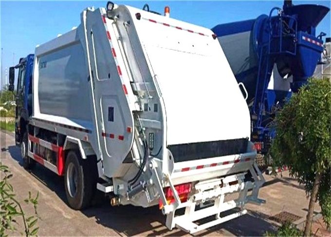 6x4 371hp 16CBM 18CBM Compressed Garbage Truck
