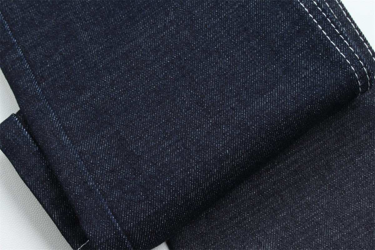 Rope Dyed Color100% Cotton Denim Fabric For Classic Men Jeans