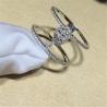 Buy cheap full diamonds ring 18kt gold with yellow gold or white gold from wholesalers