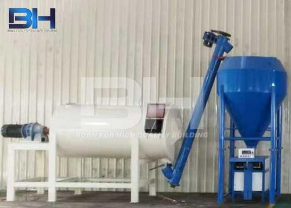 Quality Simple tile adhesive dry mortar production line small dry mix plant for sale