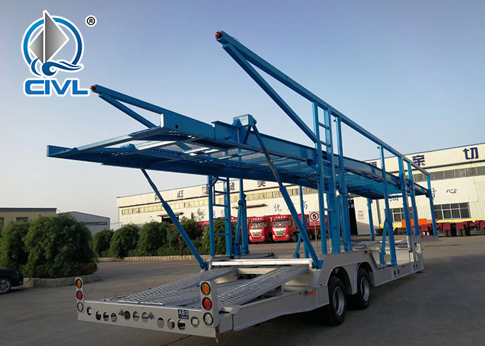 18m Vehicle transport trailer , car carrier 28ton 3.5' inter-changeable Pin