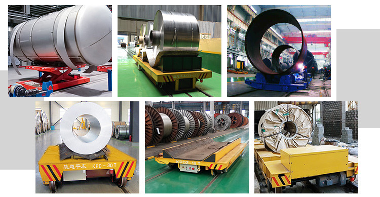 For sale processing custom electric remote rail cart transport