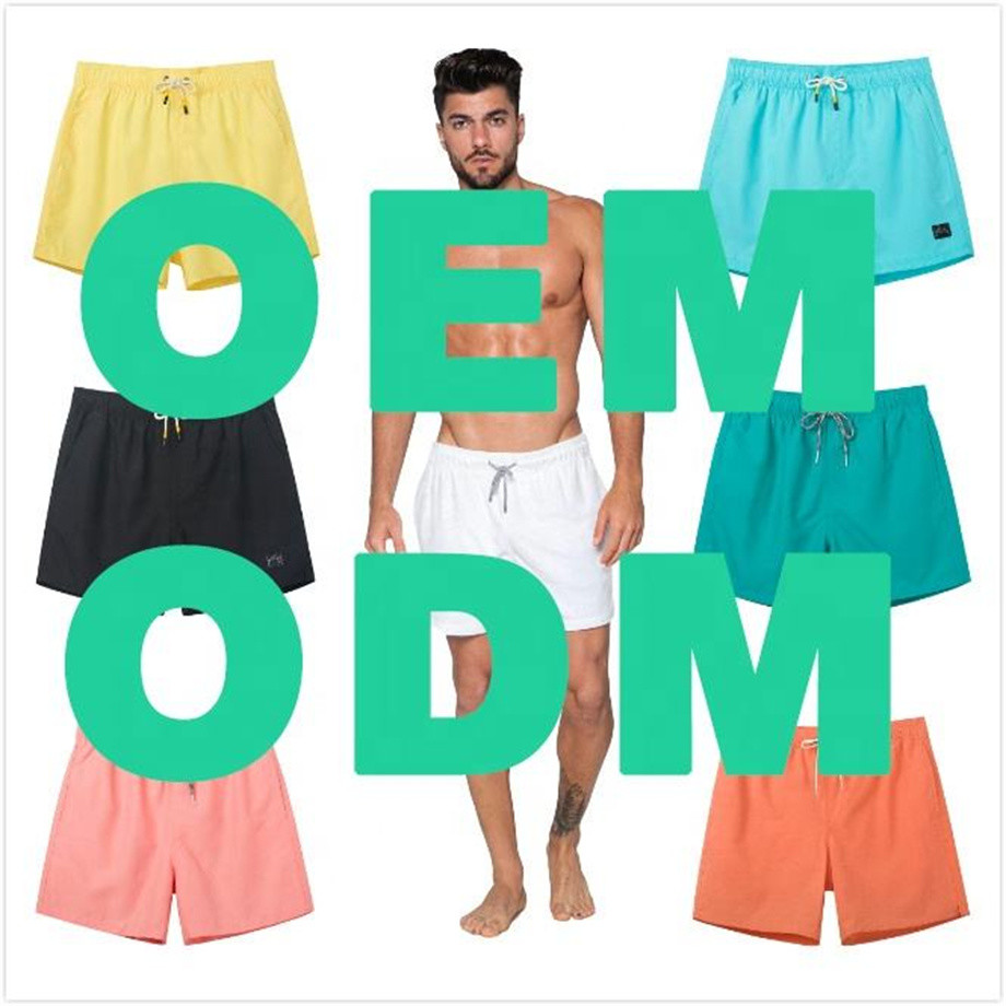 Beach Shorts Men's Swimming Trunks Vintage Streetwear Board Shorts Hot Shorts Beach Surf Wear Eco-friendly