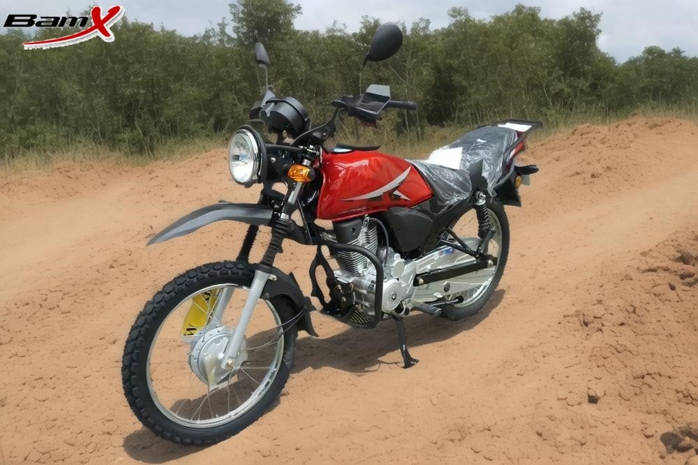 150cc 4 Stroke 200cc Off-road Dual Sport Motorcycles Aluminum Dirt Bike With Footrest Folded Pedal