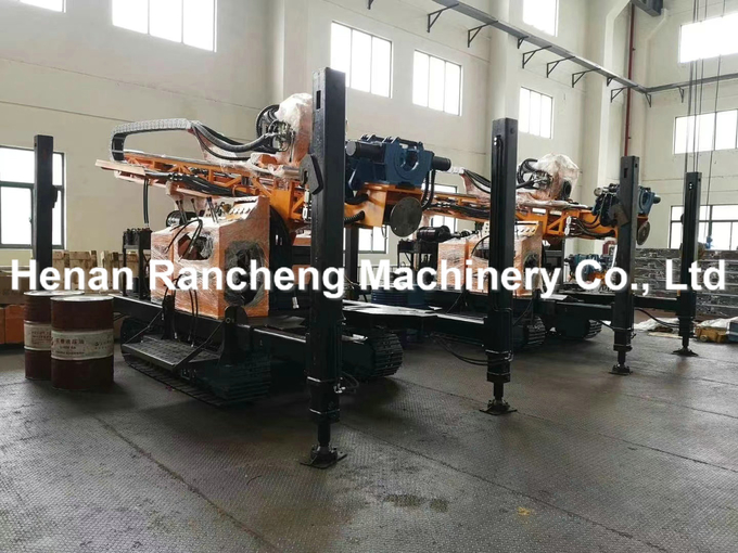 Crawler Type 150m Drill Depth Multifunctional Engineering Drill Rig With 125KW Cummins Engine