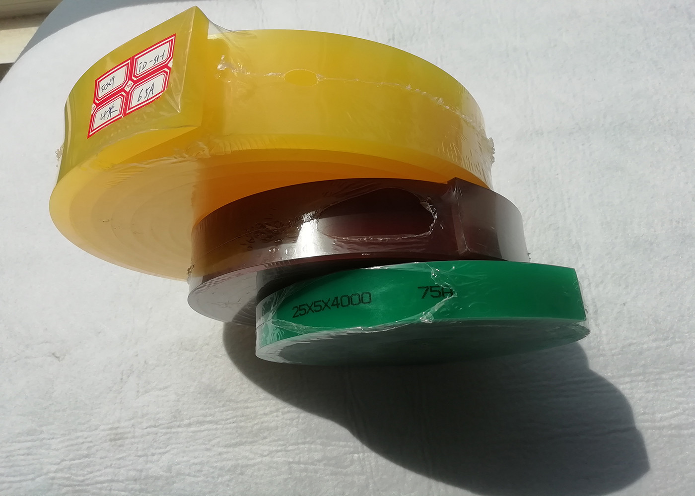 80A PU Squeegee Rubber Screen Printing High Cut Resistance