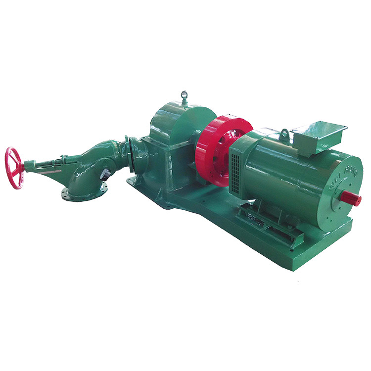 Turgo Type High Head Water Turbine Generators Simple Compact Structure
