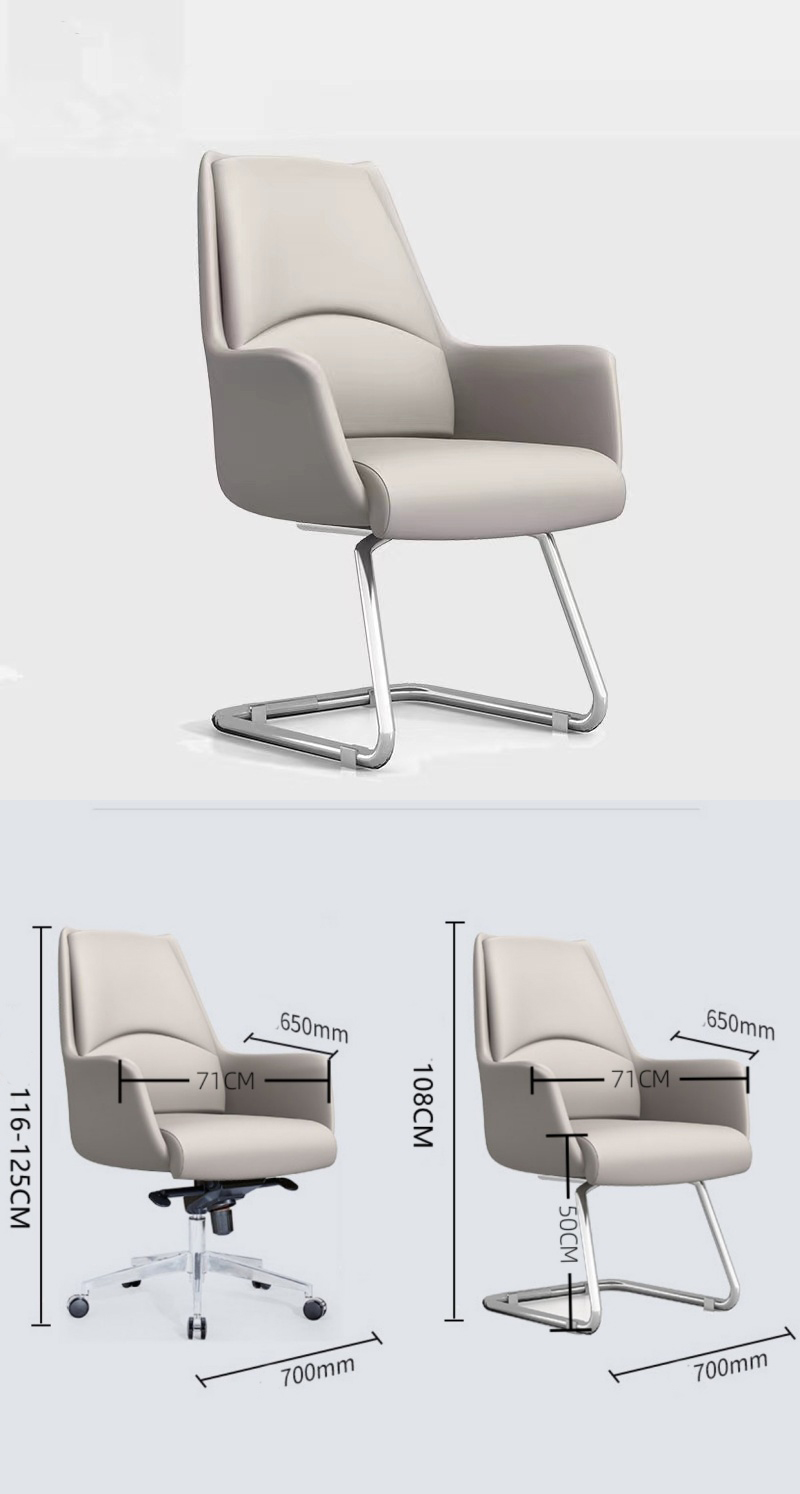 Modern Revolving Comfortable Sedentary Boss Chair with Adjustable Lifting Function