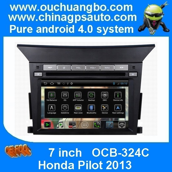 Ouchuangbo Car GPS Navi Multimedia Radio for Honda Pilot 2013 DVD VCD HD Video S150 Android 4.0 System OCB-324C
