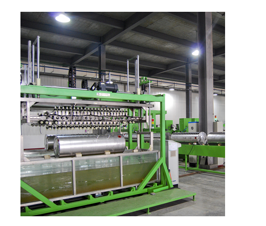 220V 380V Automatic Solar Water Heater Tank Welding Production Line Lathe Controlled