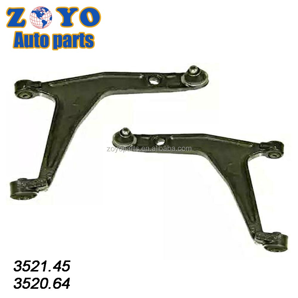 Peugeot 309 1993 Wheel Suspension Part Cast Steel Forged Front Left Lower Control Arm