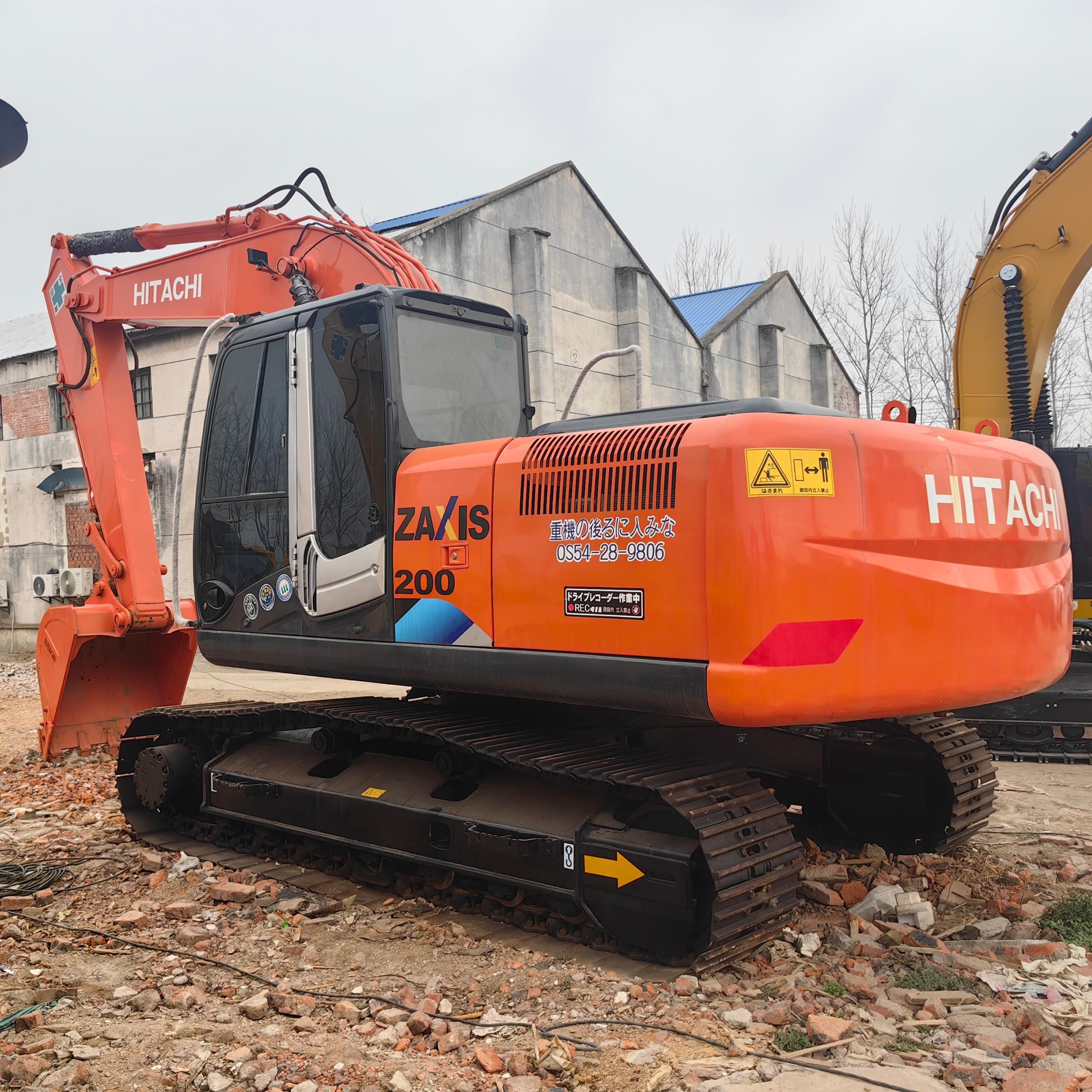 Japan Brand Used Hitachi Zx200-3 Excavator 20T Hydraulic Crawler Secondhand Digger