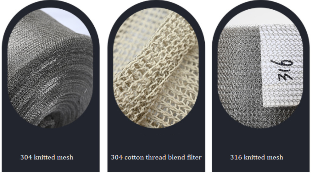 0.11mm - 0.15mm Knitted Wire Mesh Tape Acid / Alkali Resistance For Cable Shielding