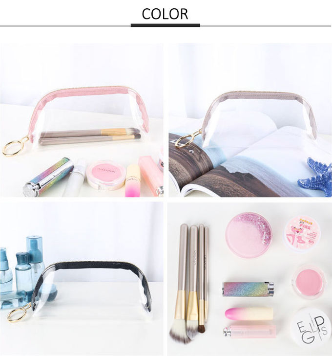 Customized Transparent PVC Travel Waterproof Wash Bag