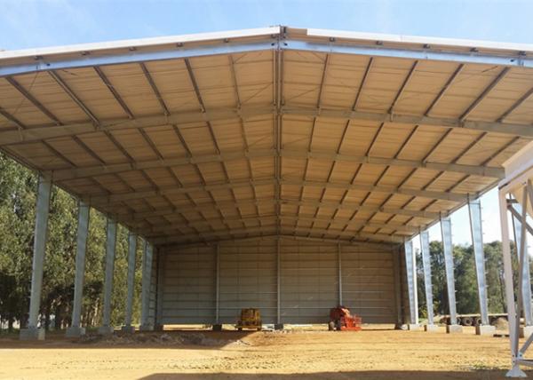 Quality Fast Build Steel Structure Warehouse Shed Galvanized Light Steel Frame for sale