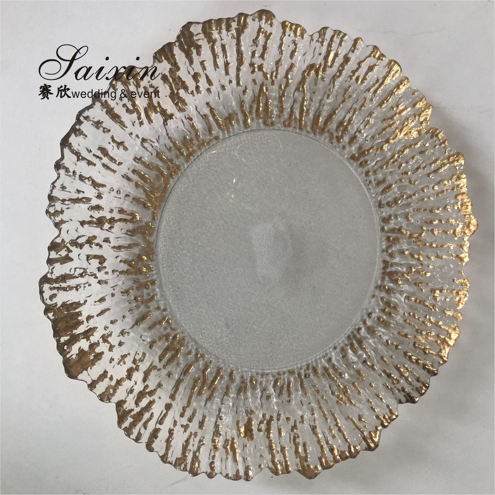 Luxury Green Wedding Charger Plate Wedding Table Decoration Green