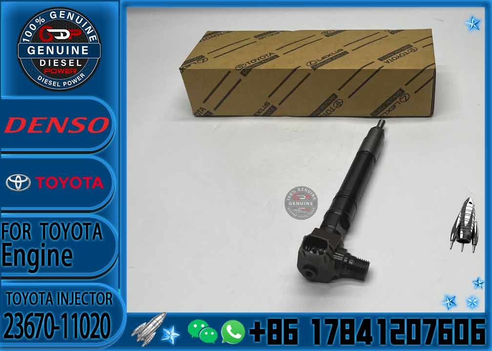 Genuine New Common Rail Injector 295700-0560 23670-0E020 23670-09430 23670-11020 23670-19025 For Toyota