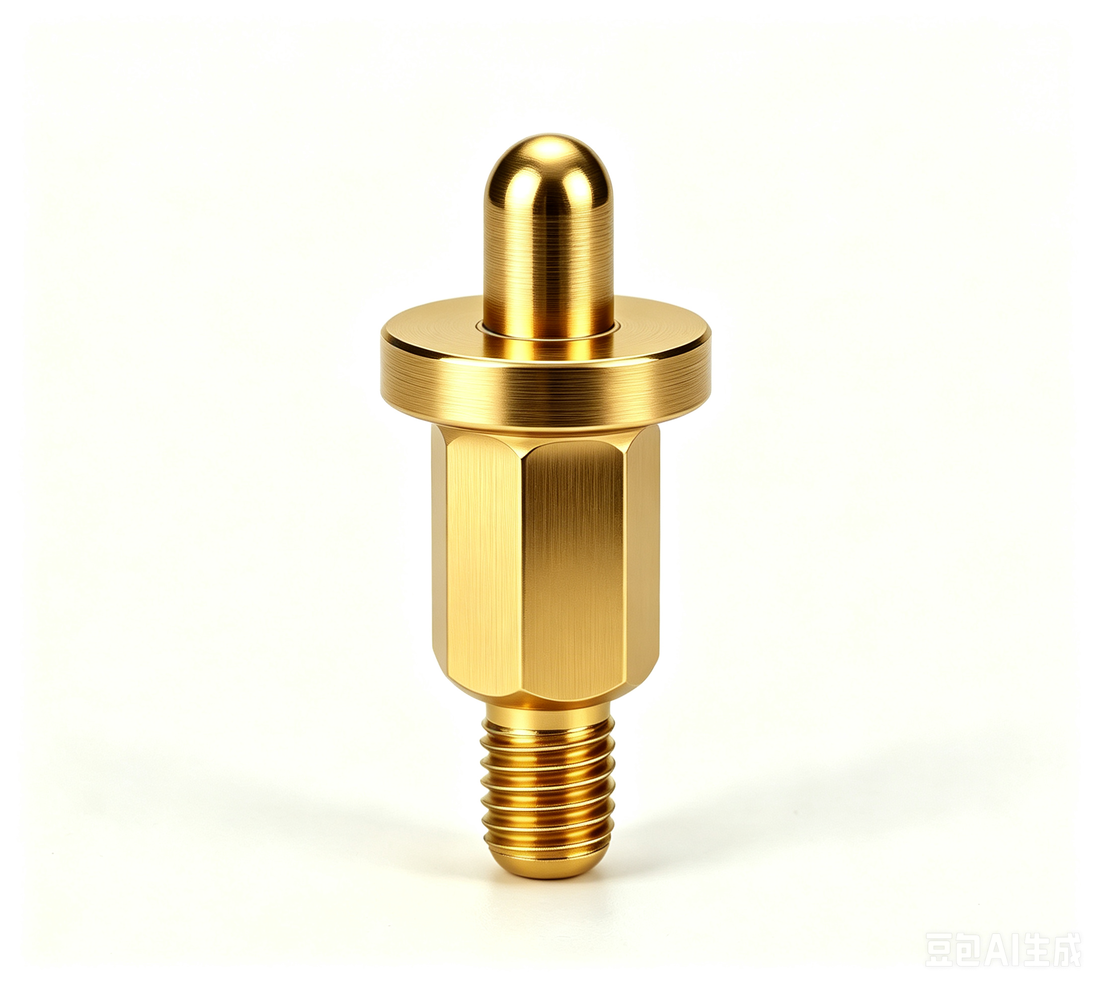 Buy cheap Gold plating threaded spring pogo pin for charging product