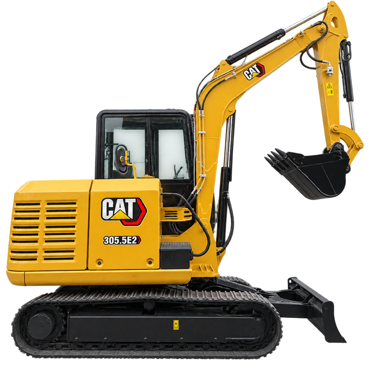 CAT 305.5E2 Mini Excavator 5.5 Ton Used Compact Excavator for Sale | Tested & Ready to Work