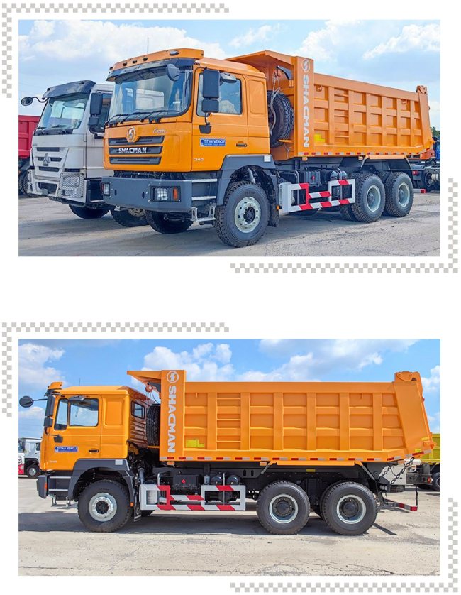 TITAN F3000 Shacman Dump Truck Price  6x4 Dump Truck