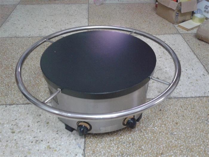Gas Manual Rotary Crepe Maker Oven Pancake / 2800Pa 670*670*265mm
