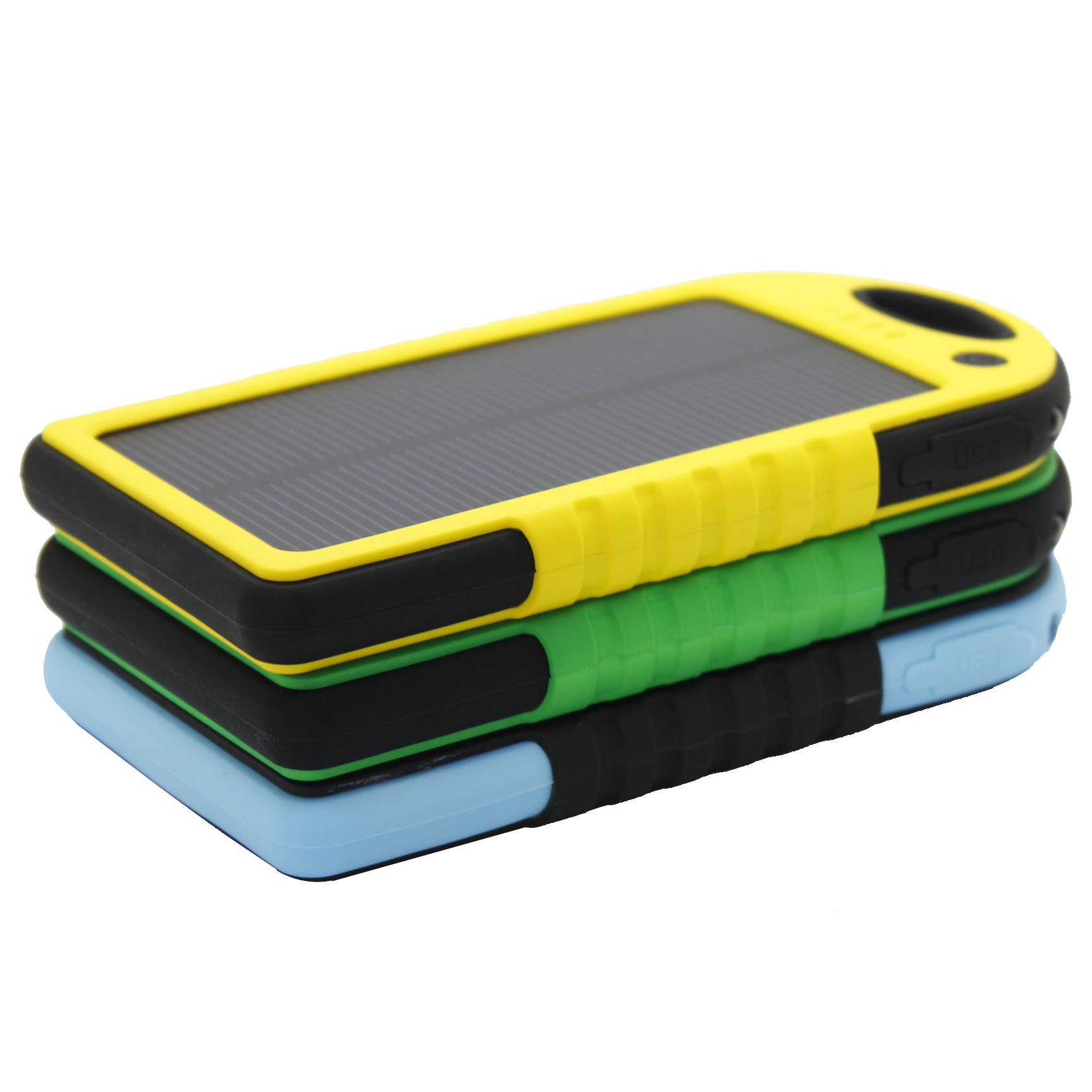 Wireless phone charger solar charger 5000mAh double USB port