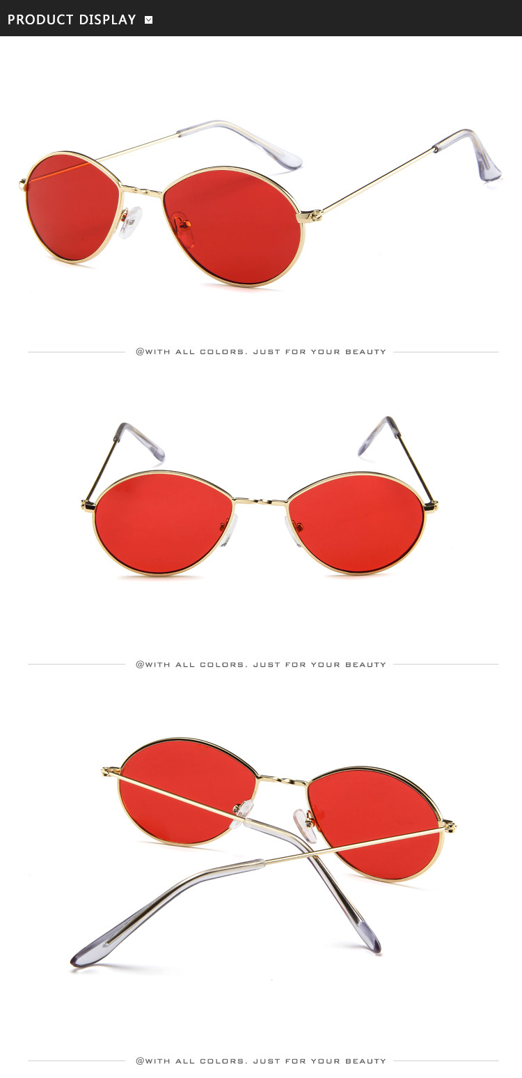 Metal Frame Hot Sale Sunglasses Old Fashioned Classic Star UV400