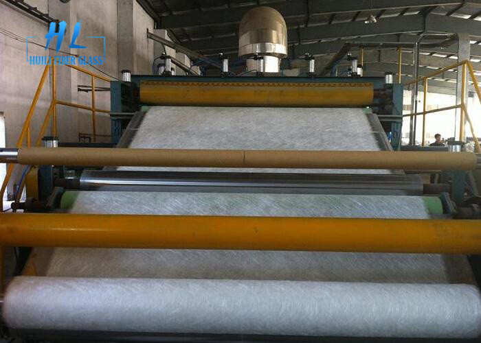 E Glass Fiberglass Chopped Strand Mat , Silver Color Chopped Strand Glass Fiber