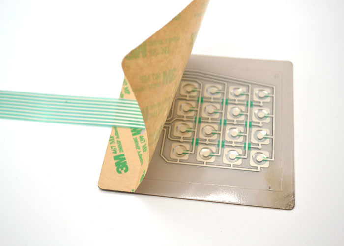 Network Irrigation Controller Metal Dome Membrane Switch With Embossed Tactile Type