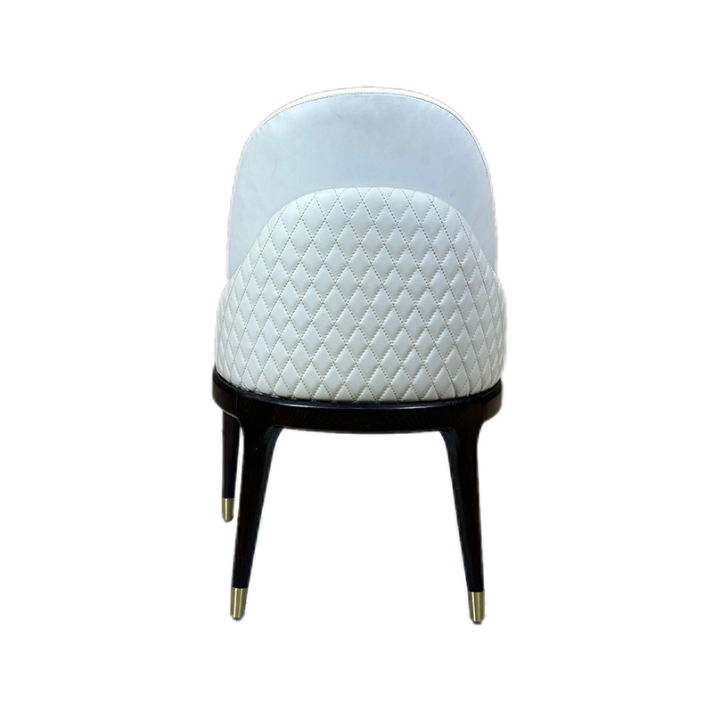 Hotel Furniture Factory Wholesale Restaurant Modern Leather Chair Home Dining Room