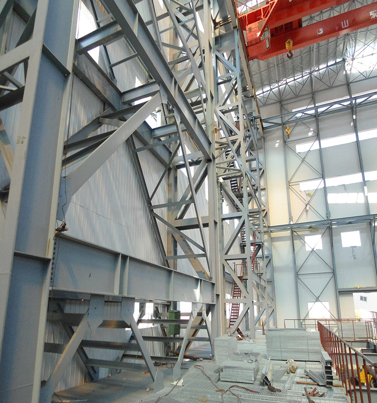 Prefabricated Steel Frame Factory Warhouse Steel Construction Fabrication