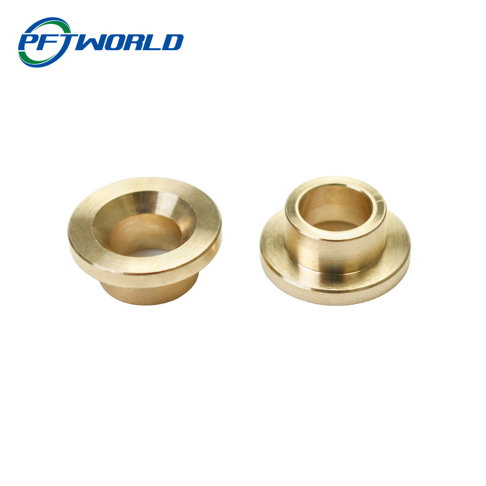 Electronic Turning CNC Brass Parts 5 Axis Zinc Titanium Plating