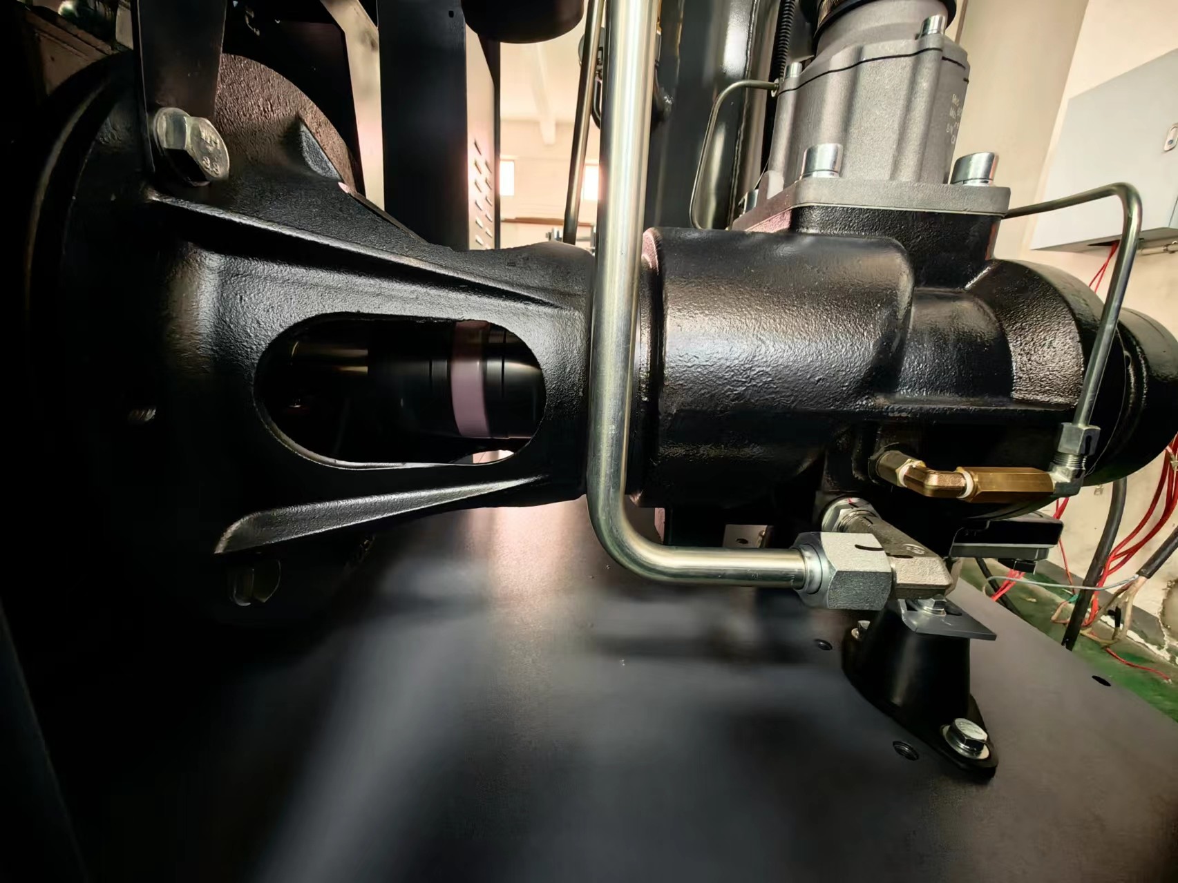 Electric 10L Lubricating Oil Rotorcomp LGSD-15 Series Rotary Rotary Screw Air Compressor