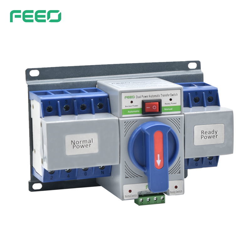 230VAC Automatic Power Transfer Switch 63A ATS Changeover 4P