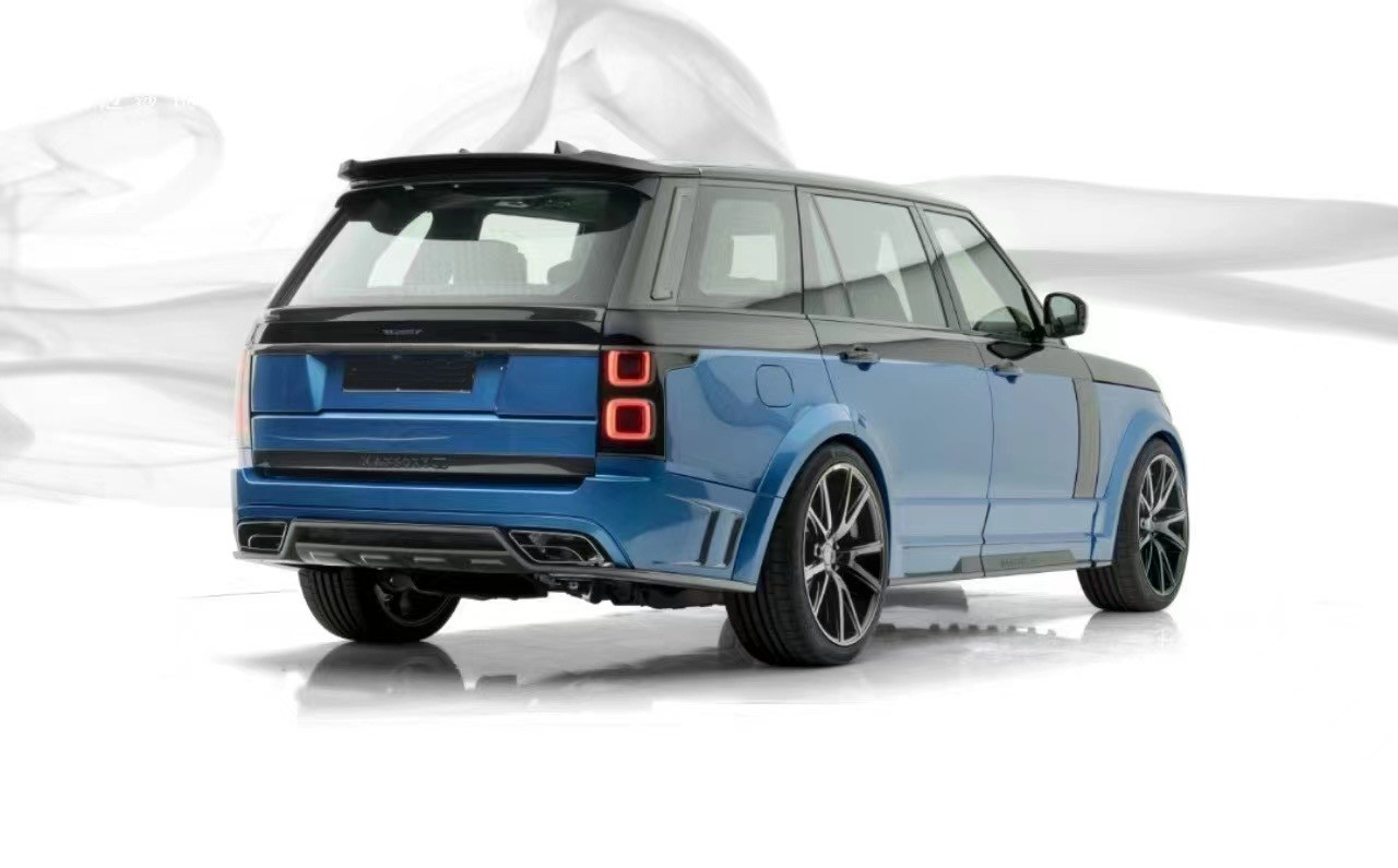 Black Range Rover Bodykits 240mm Carbon Fiber Widebody Kit 2019-