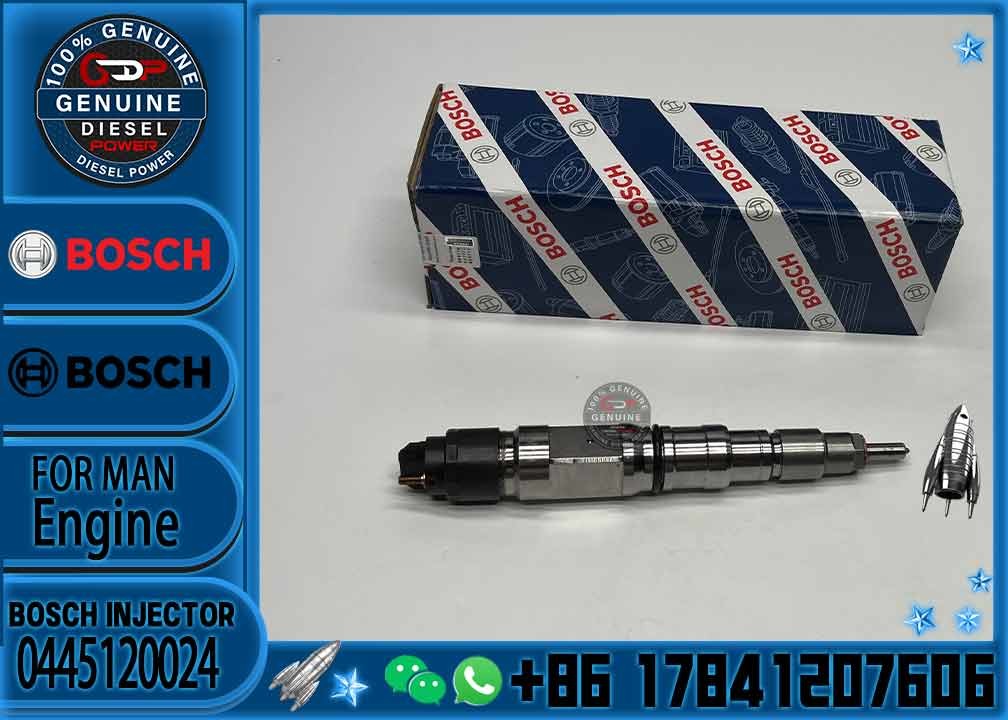 Common Rail Diesel Injector 0986435527 0445120024 for MAN TGA 12.8 51101006049 51101006016 51101006043 51101006027
