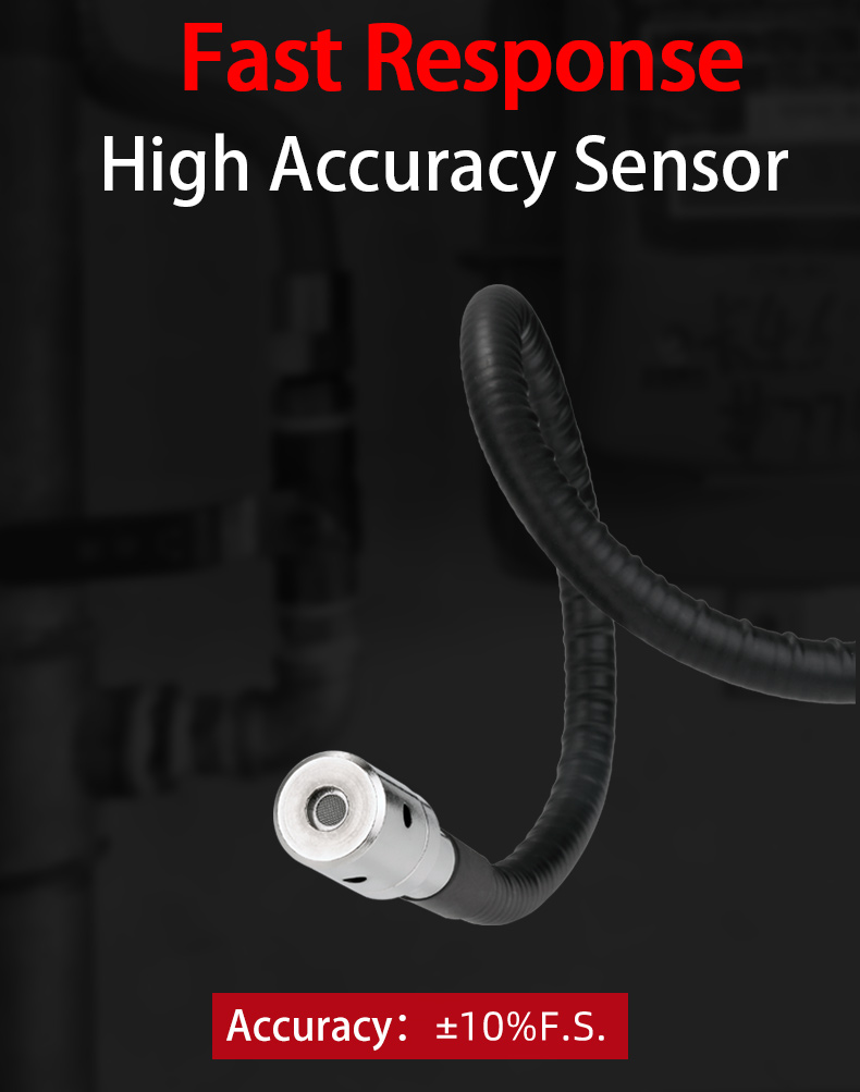 HT601B Smart Gas Leak Detector , Carbon Dioxide Leak Detector