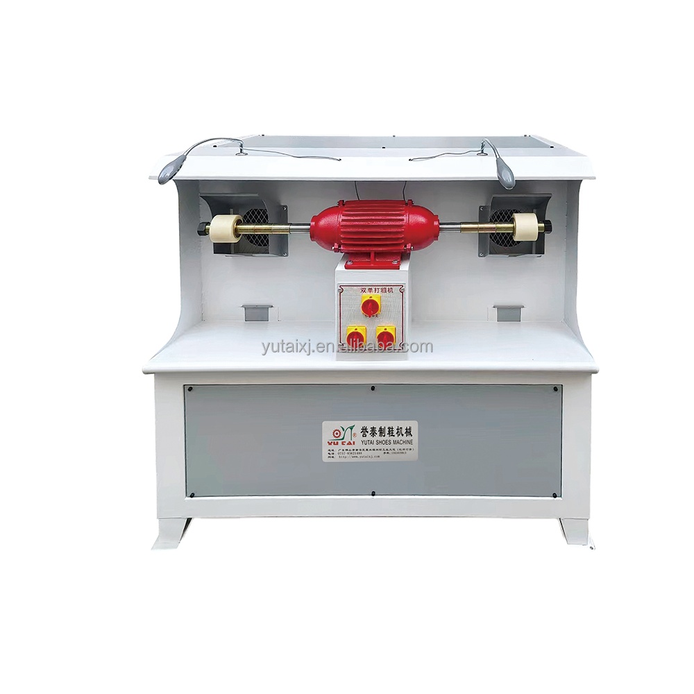 Double Head YT-1050 Leather Sanding Machine with Buffing Grinding